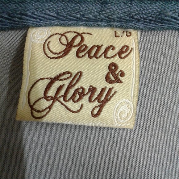 PEACE & GLORY  Women's Hoodie Jacket  Size Large - Picture 5 of 8